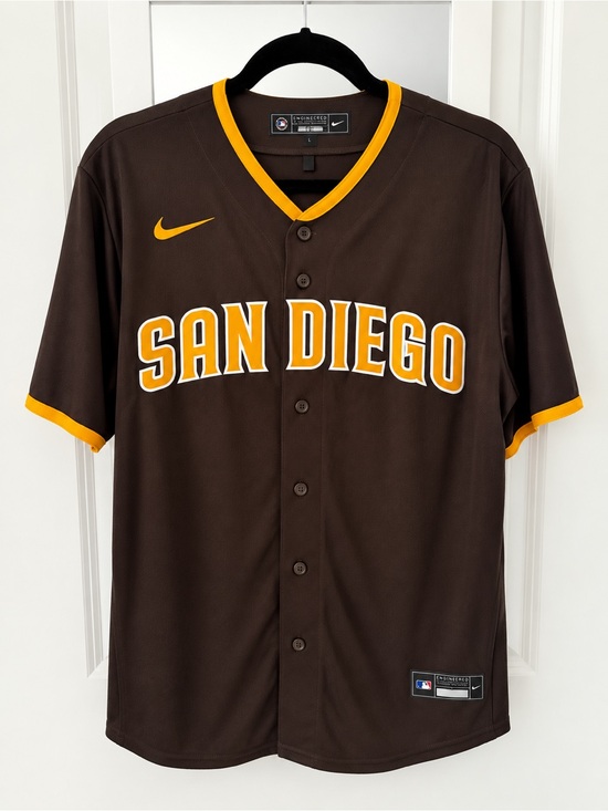 Nike MLB Other - Nike San Diego Padres Juan Soto #22 Road Baseball Jersey Brown Men’s L